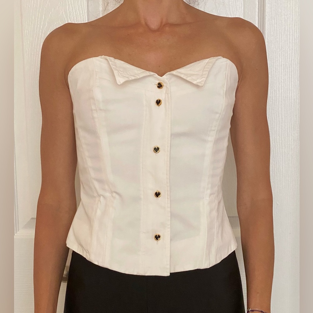 MOSCHINO Couture Corset Top